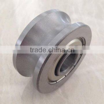 U Groove Track roller Bearing with Gothic Arch Grooved Outer Ring for Linear Motion System