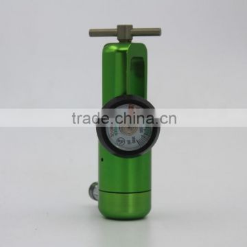 Aluminum American Style Oxygen Cylinder Regulator with Flowmeter