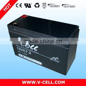 12v7.2ah Deep Cycle Sealed Lead Acid ups Battery