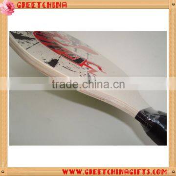 Cheap and high quality wood paddle racket , padle tennis racket