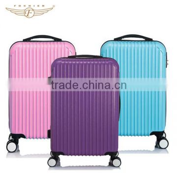 2016 hot selling hard shell trolley luggage sets