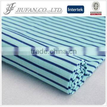 Jiufan textile price of 100 polyester fabric per yard for t shirts