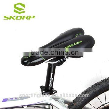 New Top Quality Black Shockproof Comfortable Bike Seat Saddle Silica Gel Seat