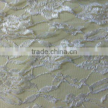 Large Peony Flower Polyester Lace Fabric Bulk Lace Fabric photo-3