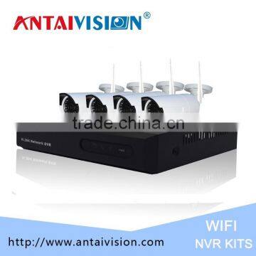 ANTAIVISION Wireless IP Camera IP66 Waterproof Security Cameras System 1080P 4CH Wireless NVR Kits