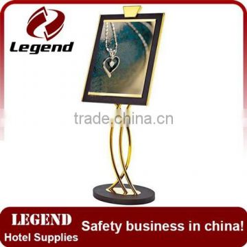 2015 High quality display restaurant sign stand