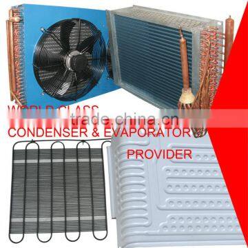 condenser and evaporator