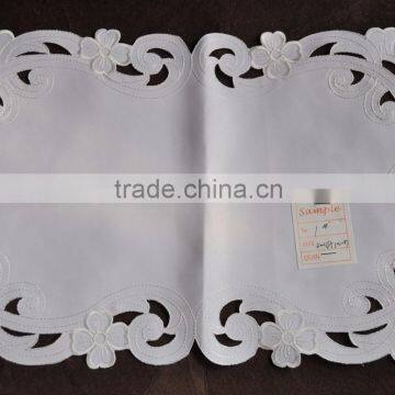 Individual Napkin, Cotton, With Nice Hand Embroidered Pattern photo-3