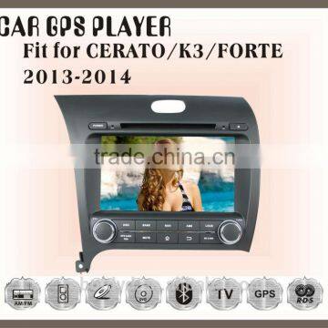 Fit for KIA CERATO/K3/FORTE 2013 2014 car radio player gps navigation