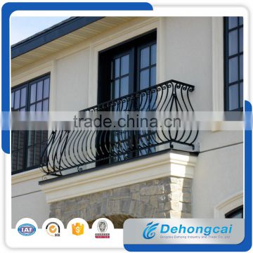 Customized Top Quality Deluxe Wrought Iron Balcony Railing