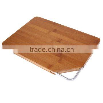 Extra Large Bamboo Cutting Board Thick Strong Bamboo Wood Cutting Board with Drip Groove with handle