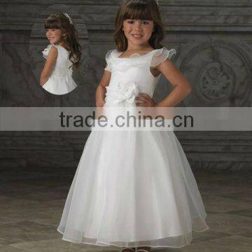 Lovely Children Dress Hoop Neckline Organza flower Girl dress XYY-k38-2