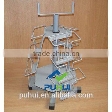 Small Occupied Metal Wire Counter Mini Card Rack photo-4