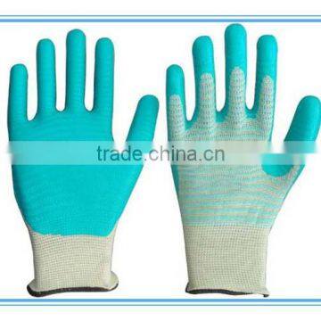 13 gauge polyester nitrile coated industrial gloves