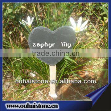 Superb quality natural slate plant label wholesale