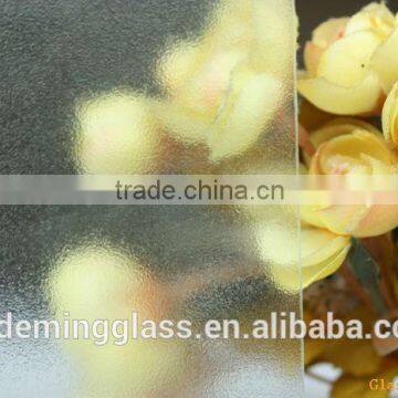 3-19mm Nashiji pattern glass with CE,CCC,ISO certification for internal decoration