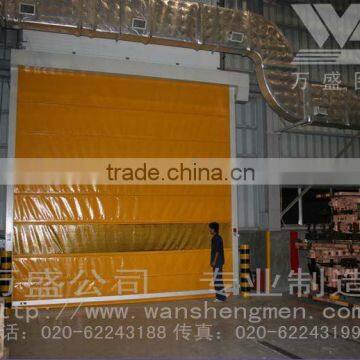 High speed folding door