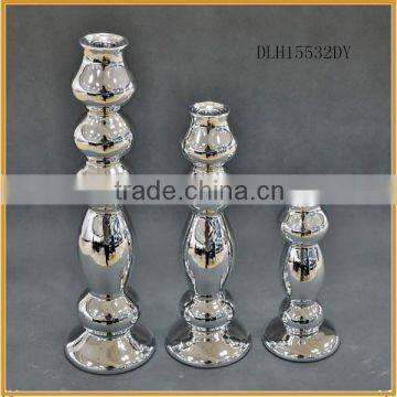 hot sale tall ceramic candlestick holder decorative