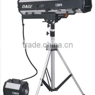 1200w manual follow spot light