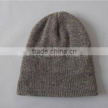 knitted winter beanie hat