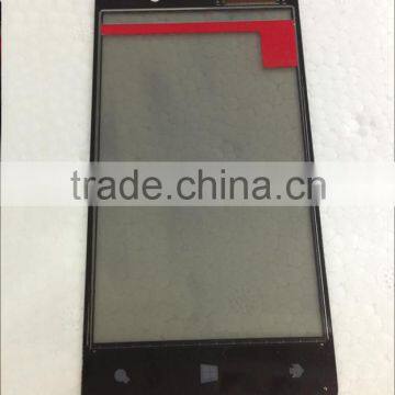 For Nokia N820 Lumia 820 touch front panel with bezel frame cable glass