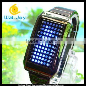 alibaba express hot sale fashion LED unisex high quality watch(WJ-2381)