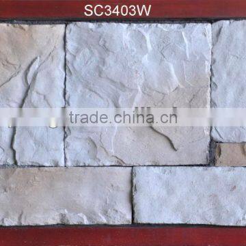 Beauty man-made Old castle culture stone wall decorative panels