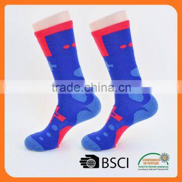 wholesale factory coloured skate merino wool socks