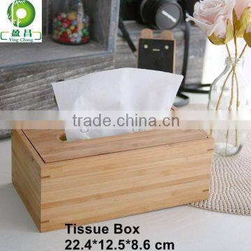 Luxury bamboo creative tissue boxes