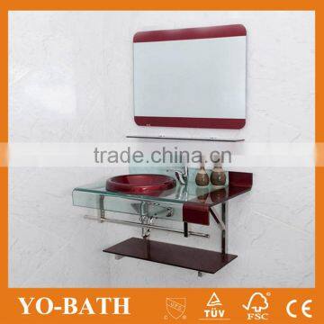 Glass basin, glass wash basin