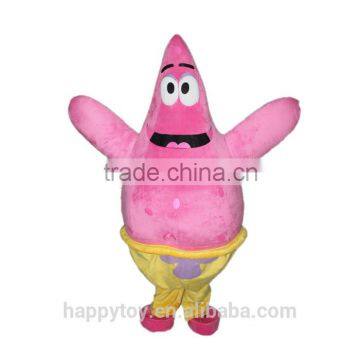 HI EN71 High quality plush starfish mascot costume for sale