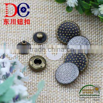 Simple Design Spring Snap Button,Fabric Snap Button for Jacket and Coat