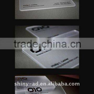 PVC matt printing business/name card