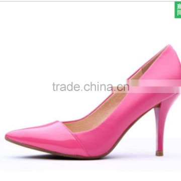 2015 designer shoes fashion pointed high with shallow women's shoes