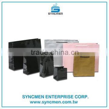 2016 Paper Shopping Bags Recyclable Gift Bag for Food Bread Candy Packaging Shopping Party Bags For Boutique photo-5