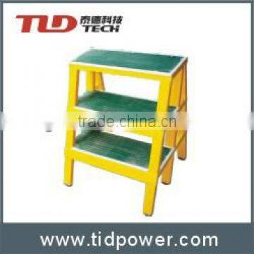 fiberglass FRP movable insulation step stool ladders