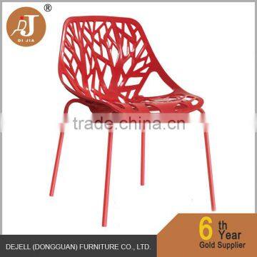 Red Black White Green Fancier Studio Birch Sapling Plastic Accent Dining Chairs