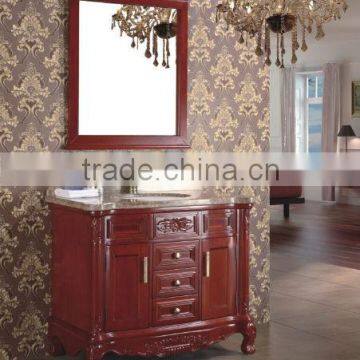 2013 Hot sell European Antique Solid Wood Bathroom Vanity 5819