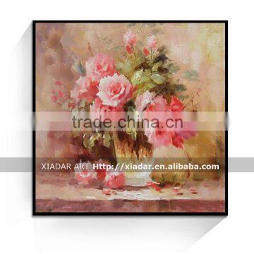 Shu1778 Wall art decor abstract flower canvas oil painting for hotel and living room