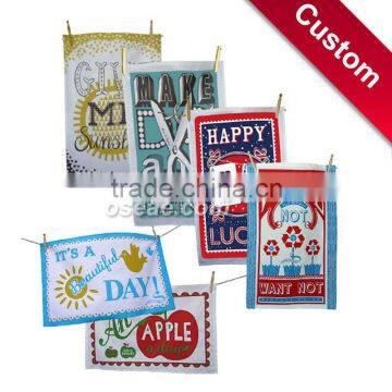 Personalized promotional tea towels