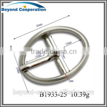 good selling 25mm elliptical pin buckle oval shape