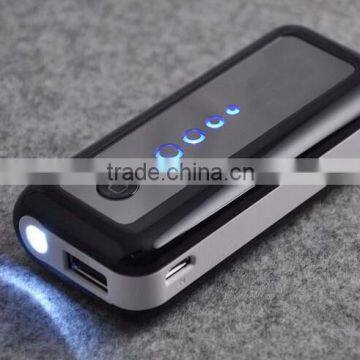 factory wholesale bulk 3000mah 4000mah portable power bank with led light