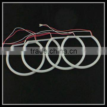 2x131mm 2x146mm non xenon projector angel eyes new ultra bright headlight ring 36 smd led angel eyes headlight kit for e46