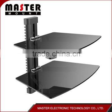 Tv Wall Mount With Dvd Bracket Set-Top Box Glass Tv Mount Dvd Wall Bracket
