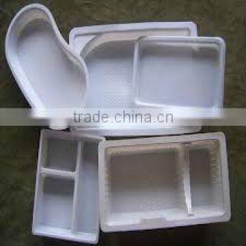 Vacuum forming medicine blister packaging