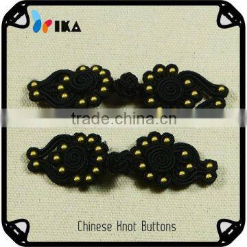 fancy black chinese knot button for Ancient costume