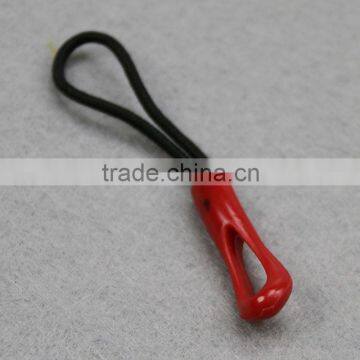 hard Plastic latest design printed garment accessories zipper puller