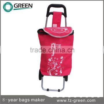 Multifunction Durable Folding Shopping Trolley Bag With Wheels