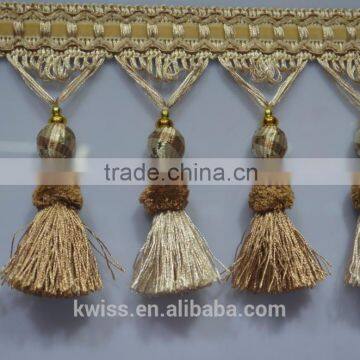 accessories curtain tassel fringe decorative,tassel fringes for decoration