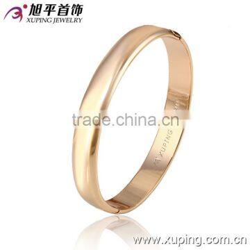 Fashion Beautiful All Bangles Design 18k gold fiiled simple polish bangles